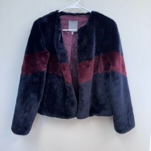 Lemon Tart Faux Fur Jacket